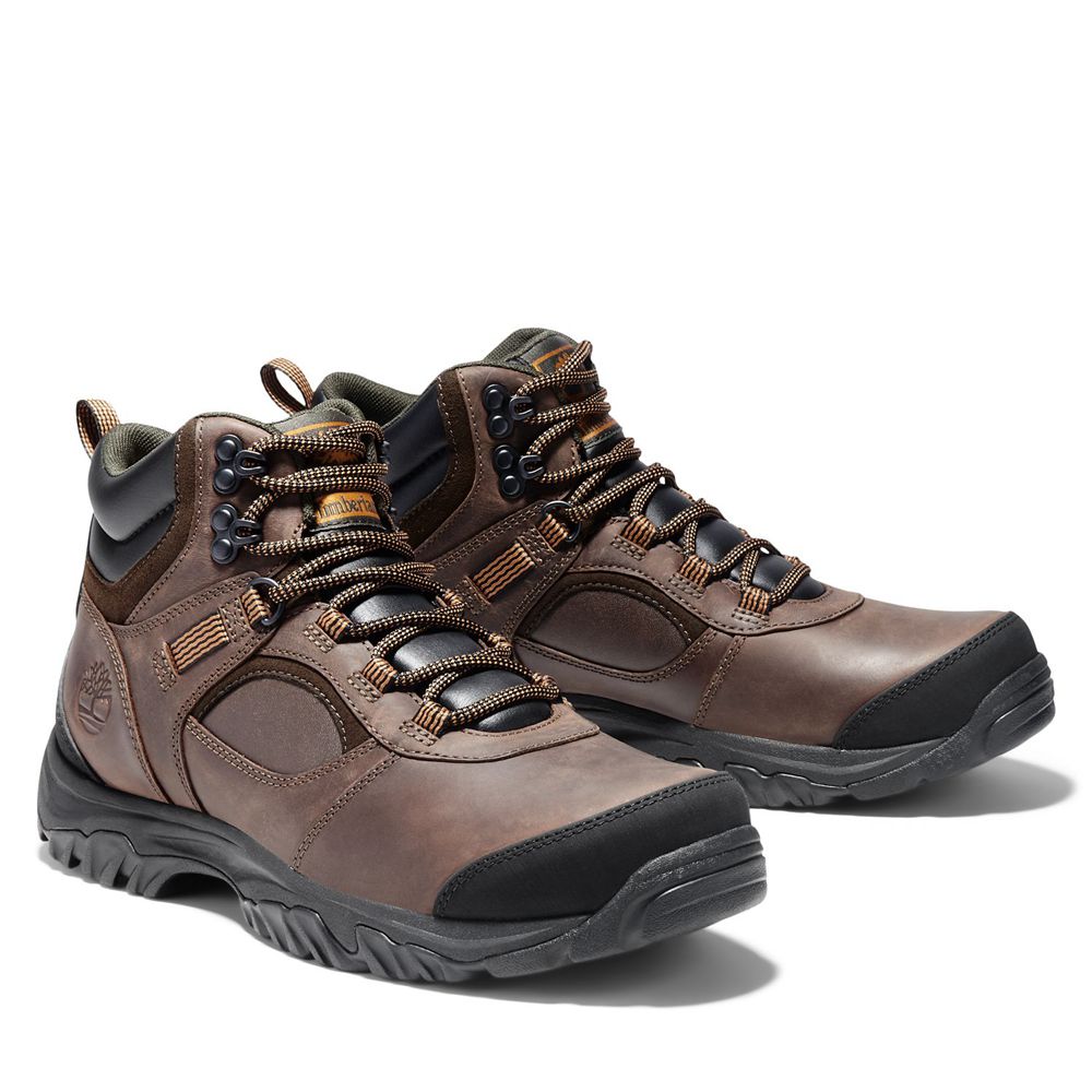 Botas de Montaña Timberland Argentina Hombre - Mt. Major Mid - Marrones Oscuro - MJCQZW-284